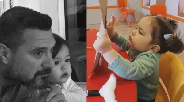 Gonca Vuslateri ve eşinden mutlu aile pozu!